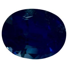 2.75 Ct Blue Sapphire Oval Loose Gemstone