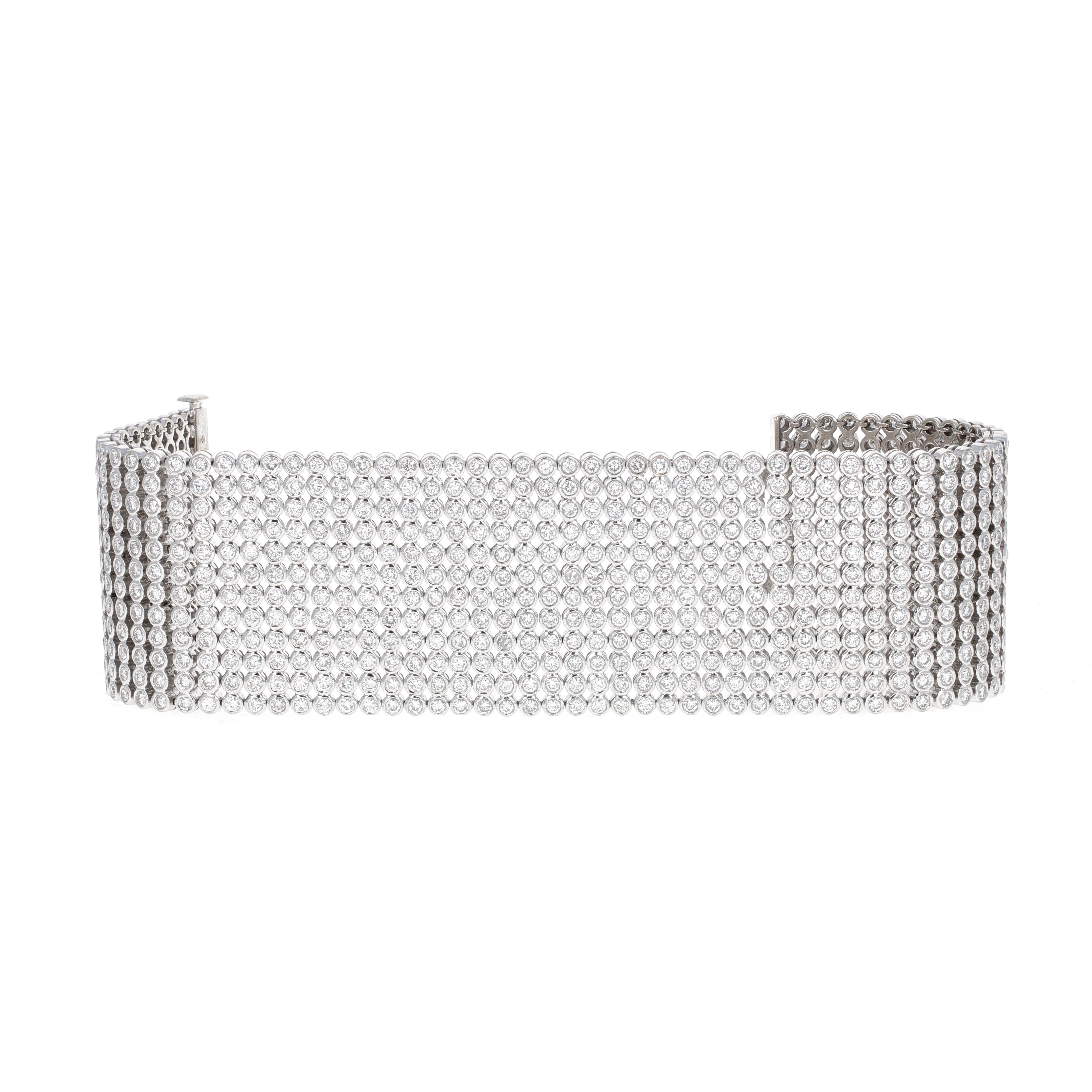 12 carat diamond tennis bracelet