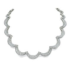 Collana girocollo in oro con diamanti 27,50ct