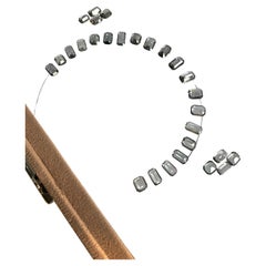 27.52 Carats Burmese Grey Spinel Top Quality Octagon Cut Stone Layout Gemstone