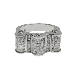 2,75 Karat Diamant 14 Karat Weißgold Ring