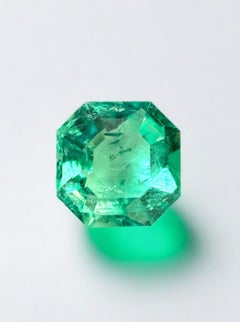 2,76 Karat Vivacious Colombian Smaragd - Asscher-Schliff, Clip-Ecken May