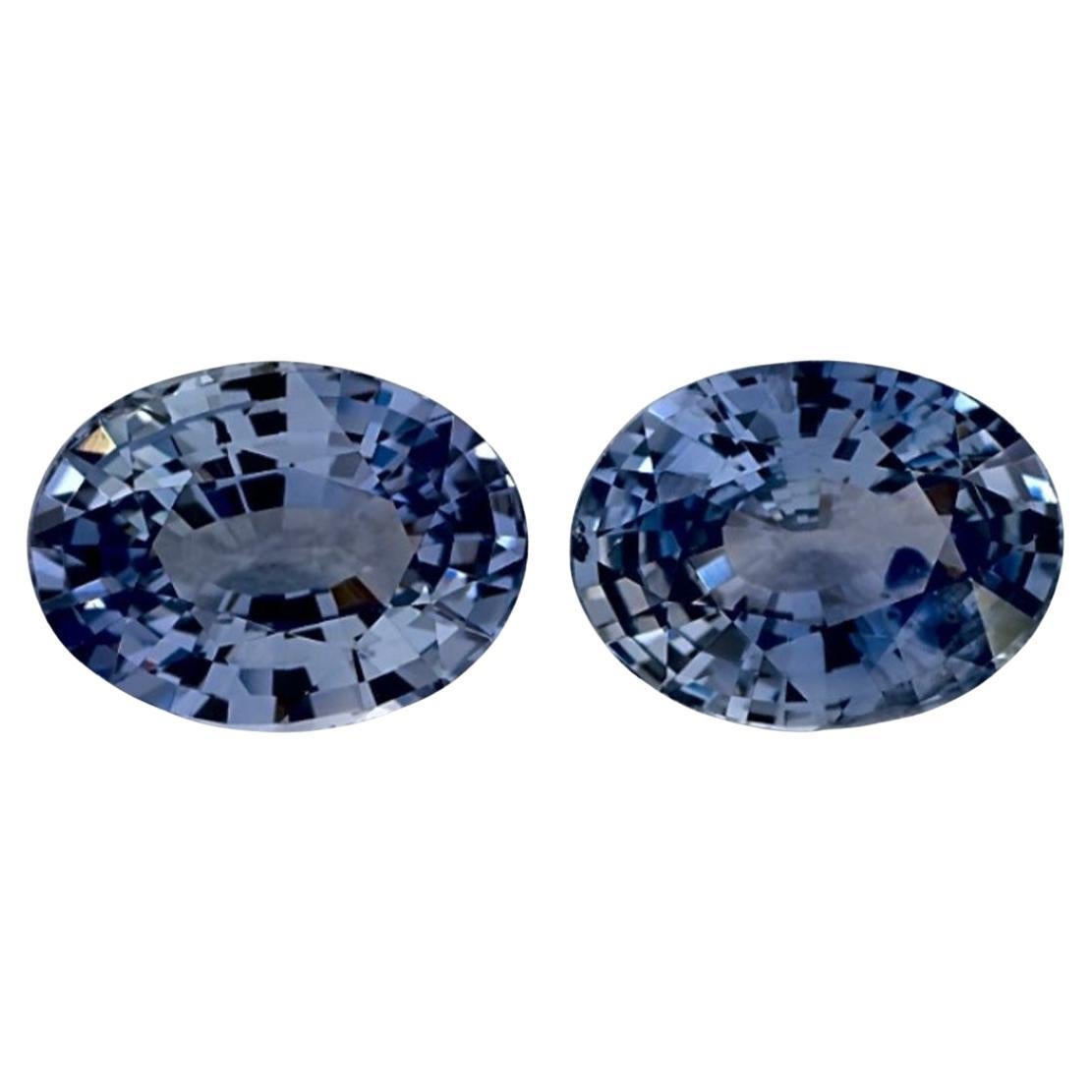 2.76 Ct Blue Sapphire Oval Loose Gemstone For Sale