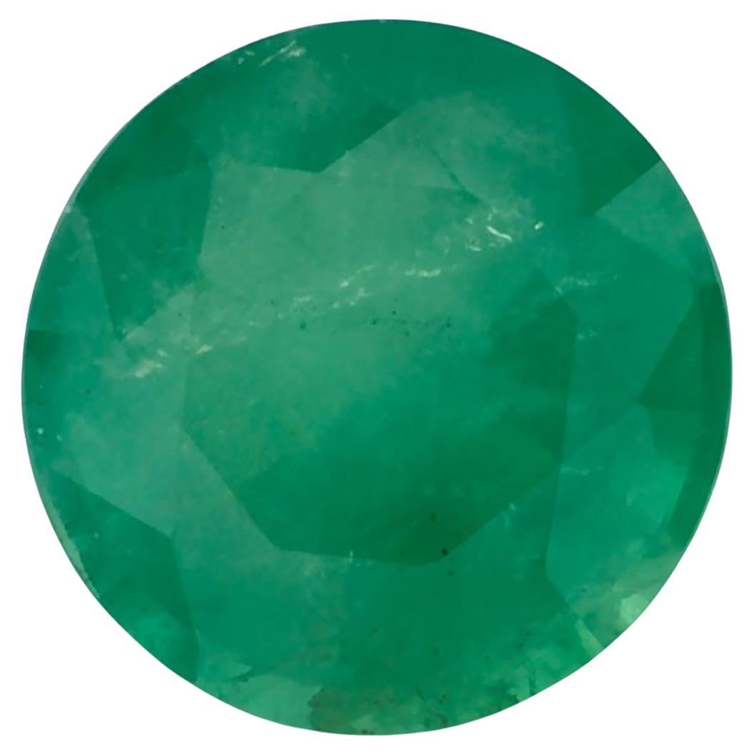 2.76 Ct Emerald Round Loose Gemstone For Sale