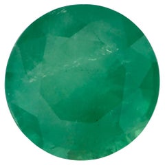 2.76 Ct Emerald Round Loose Gemstone
