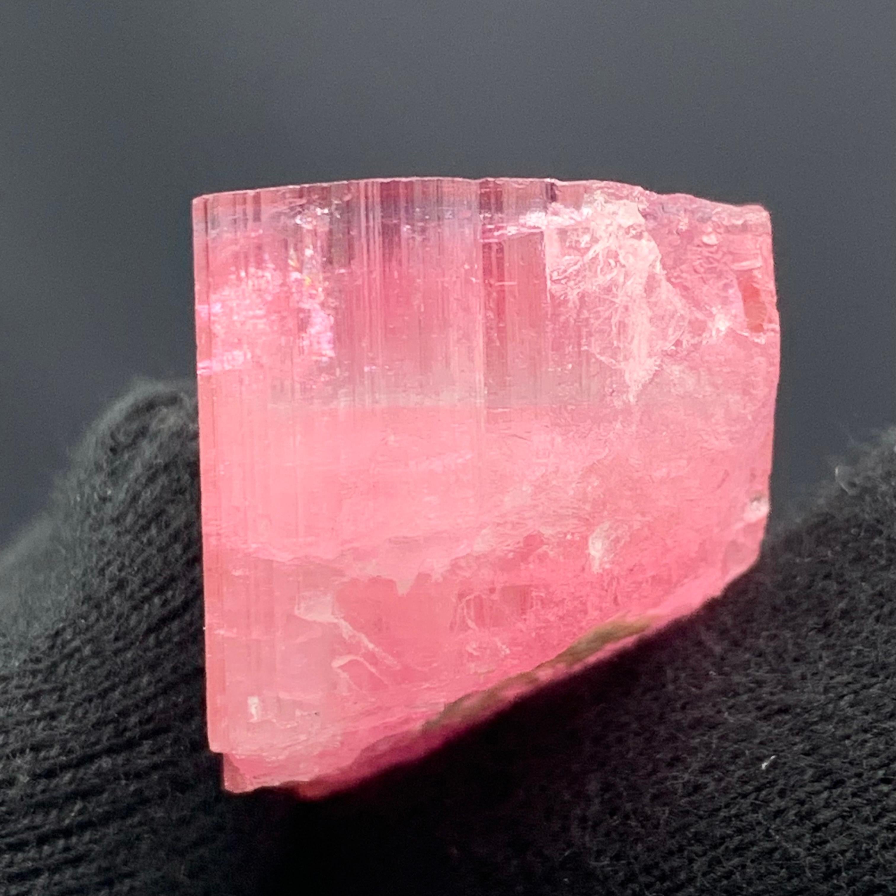 27,60 Gramm Marvellous Blue Cap Rubellite Turmalin Kristall aus Afghanistan im Angebot 2