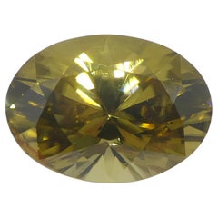 2.76ct Natural Earth Mined Oval Master Yellow Zircon from Sri Lanka