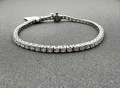 Pulsera de tenis con diamantes de 2.77 ct
