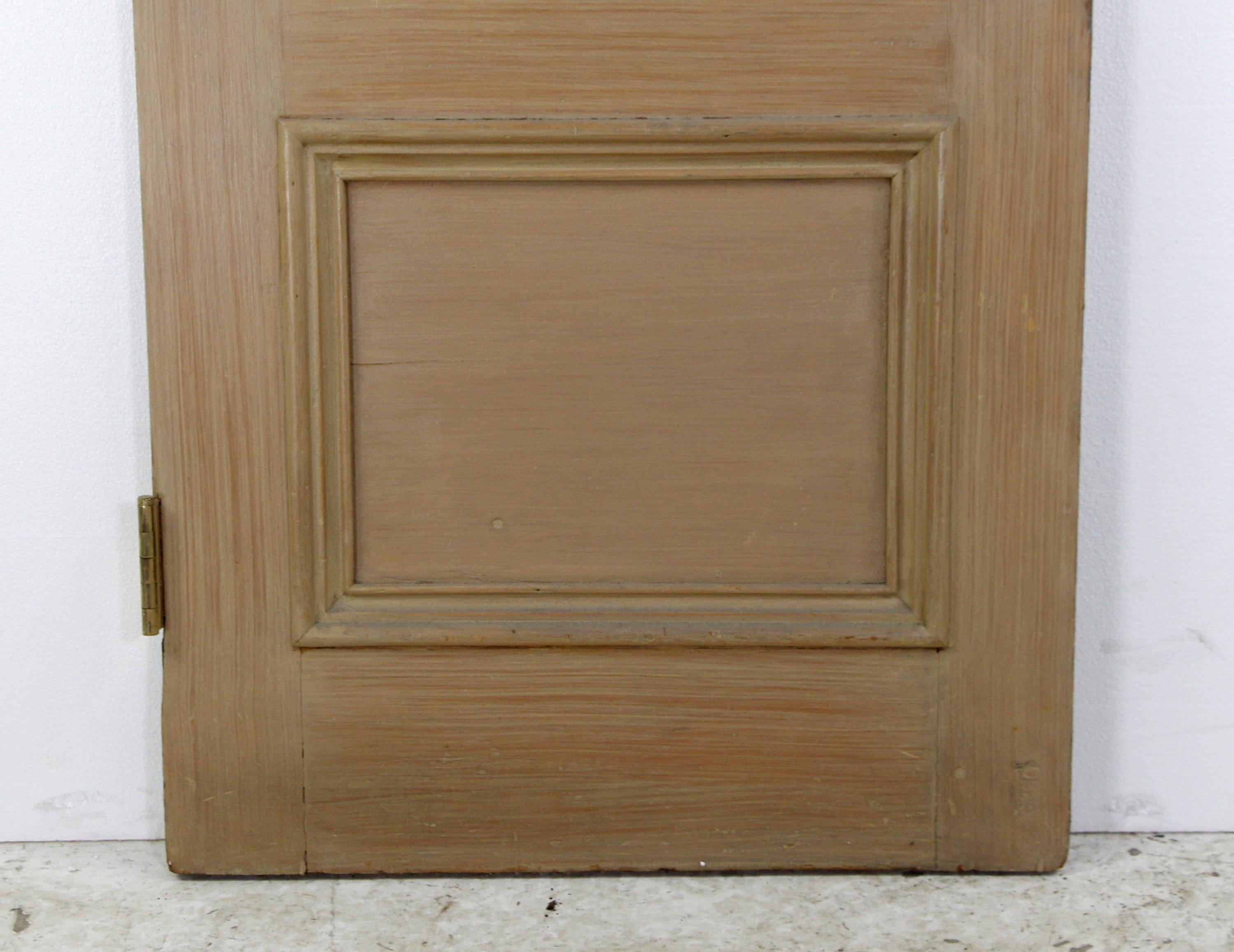 American Arch Wood Door Leaded Clear Glass Panes