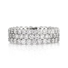 2.77ct Round Brilliant Cut Diamond Eternity Band