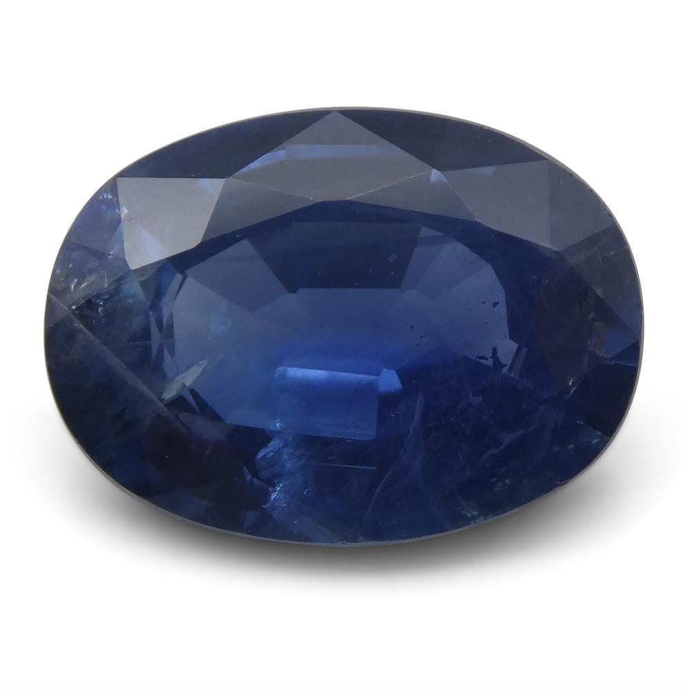 igi certified blue sapphire