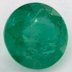 2.78 Ct Emerald Round Loose Gemstone
