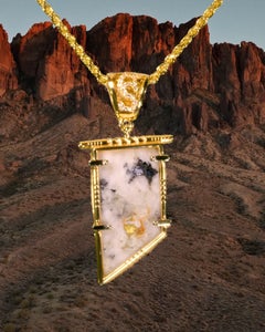 27.95Ct Cody Stone Alta Joyería Oro 14k Collar Diamante Natural