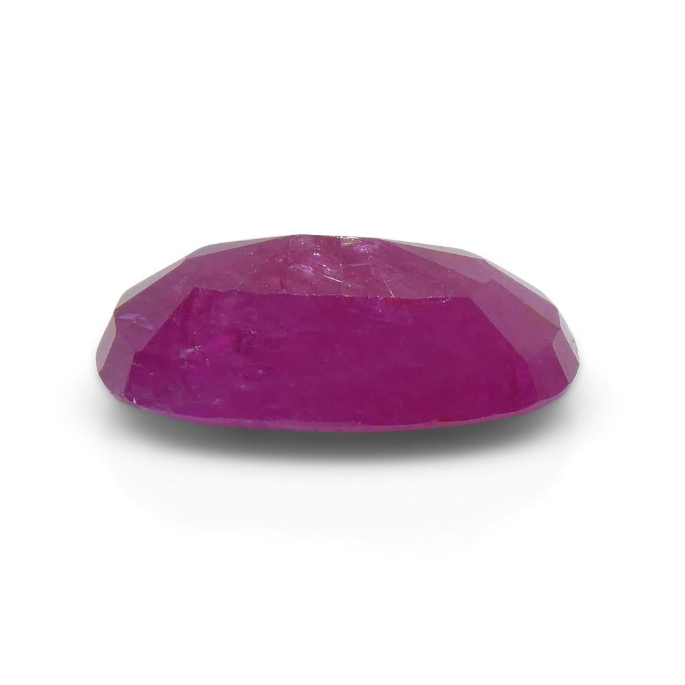 2.7ct Oval Red Ruby from Vietnam For Sale 2