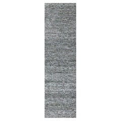2'7"x10' Gray Kohinoor Geometric Repetitive Design Hand Knotted Wool Runner Rug 2'7"x10' Gray Kohinoor Geometric Repetitive Design Hand Knotted Wool Runner Rug