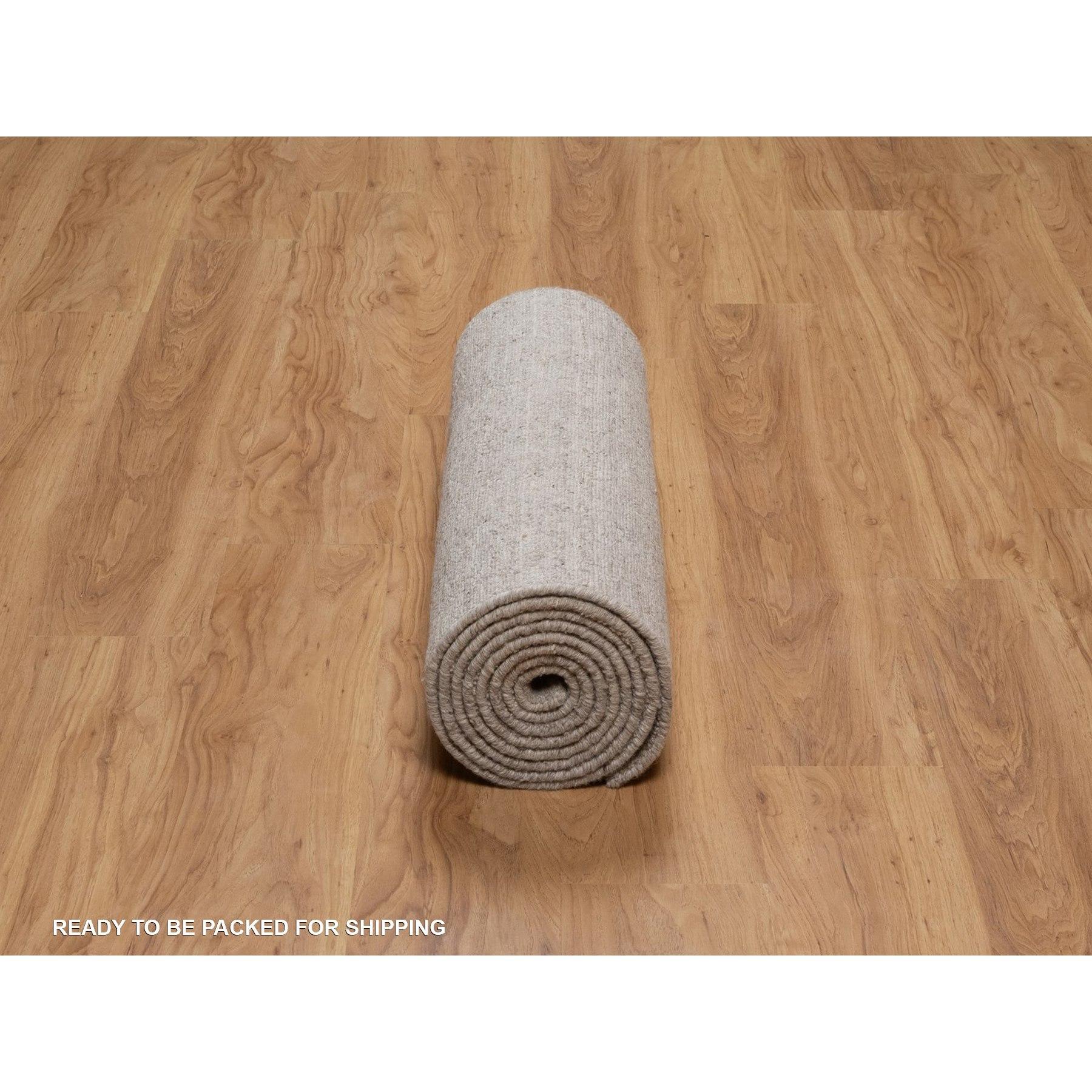 Tappeto Runner in Lana Lavorata a Mano 2'7 