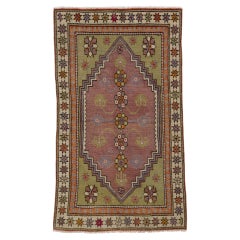 2.7x4.8 Ft Vintage Türkisch Dazkiri Dorf Teppich, eine von einer Art Orientteppich