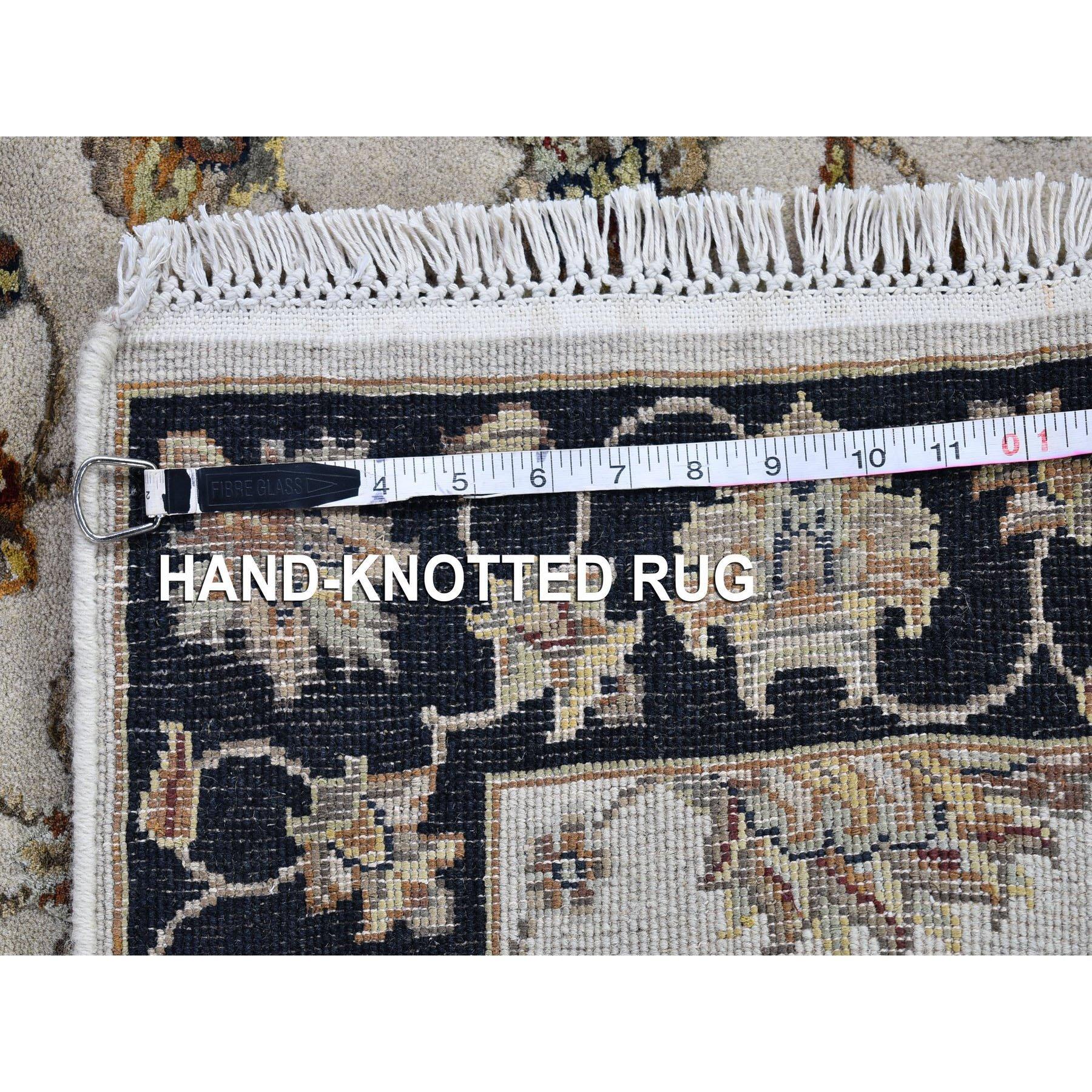 Seta Tappeto Avorio Rajasthan 2'7 