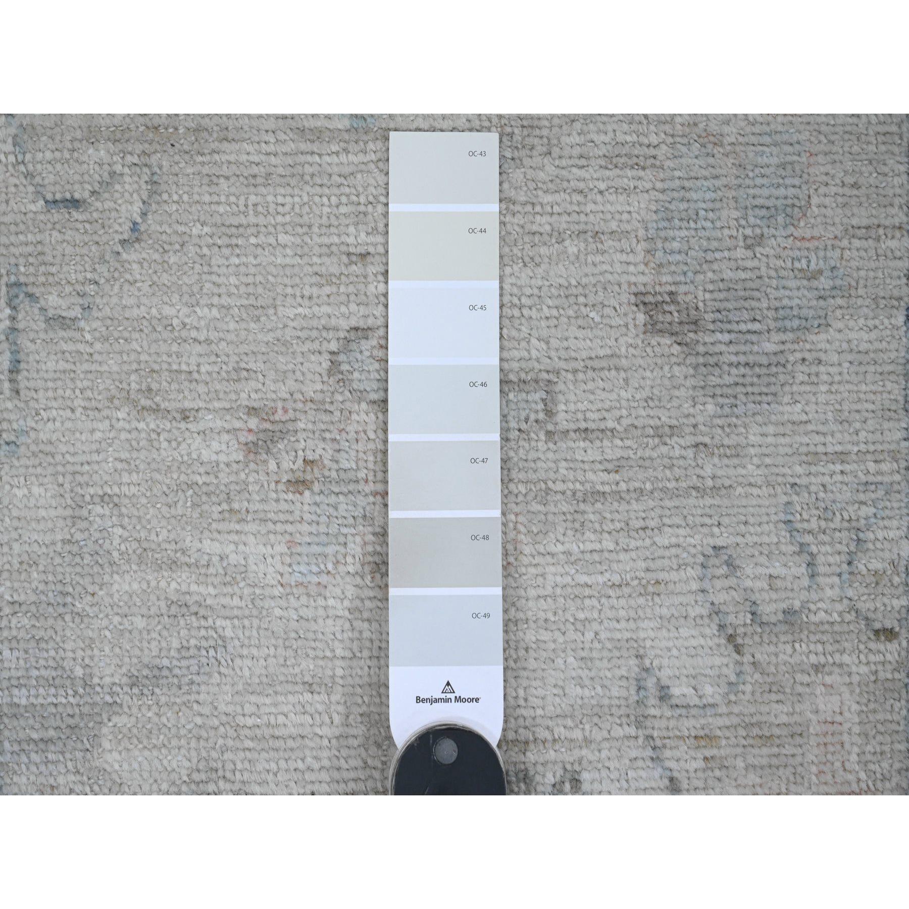 Afghano Tappeto Runner afgano grigio 2'7 