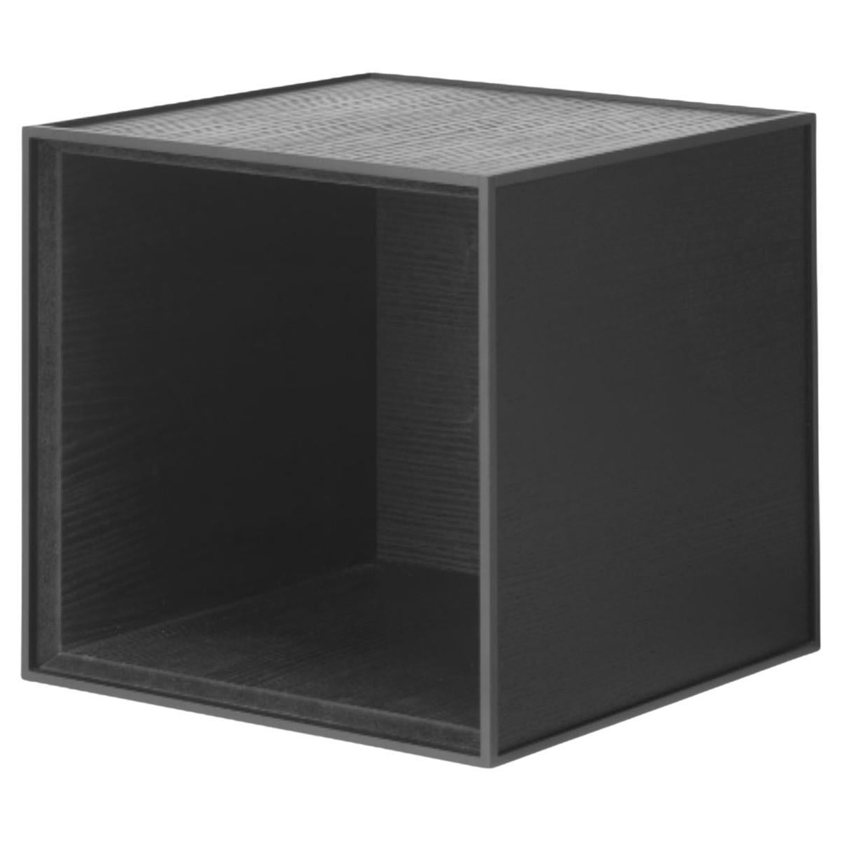 28 Black Ash Frame Box by Lassen For Sale