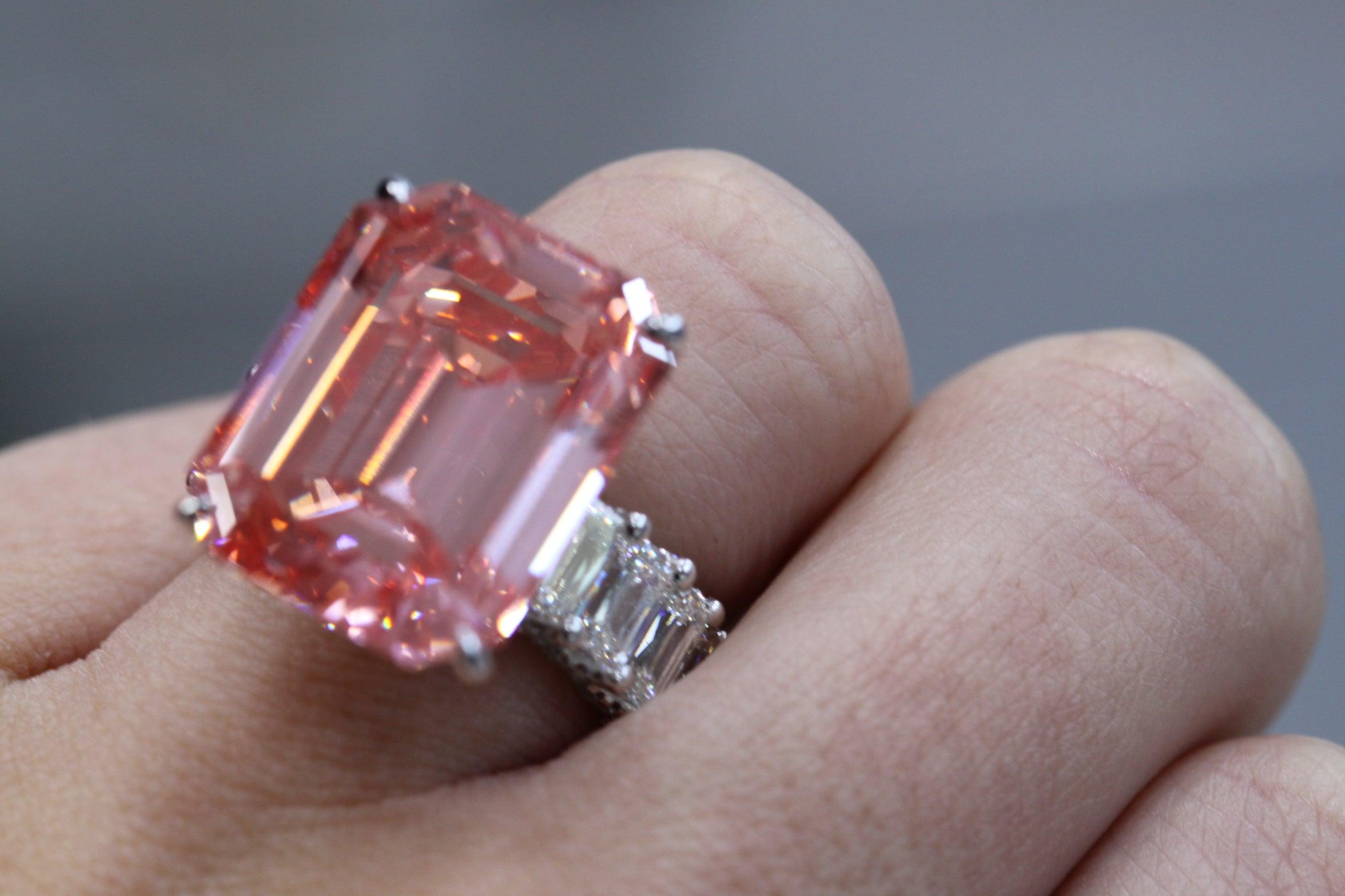 perfect pink diamond