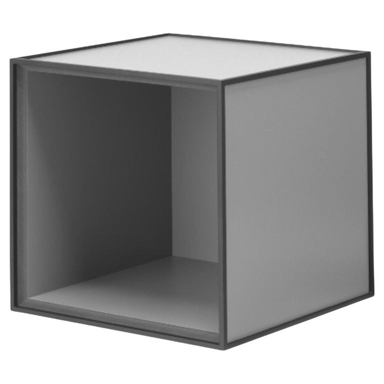 28 Dark Grey Frame Box by Lassen For Sale at 1stDibs