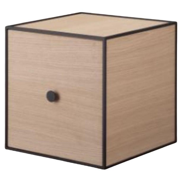 28 Oak Frame Box with Door by Lassen For Sale at 1stDibs
