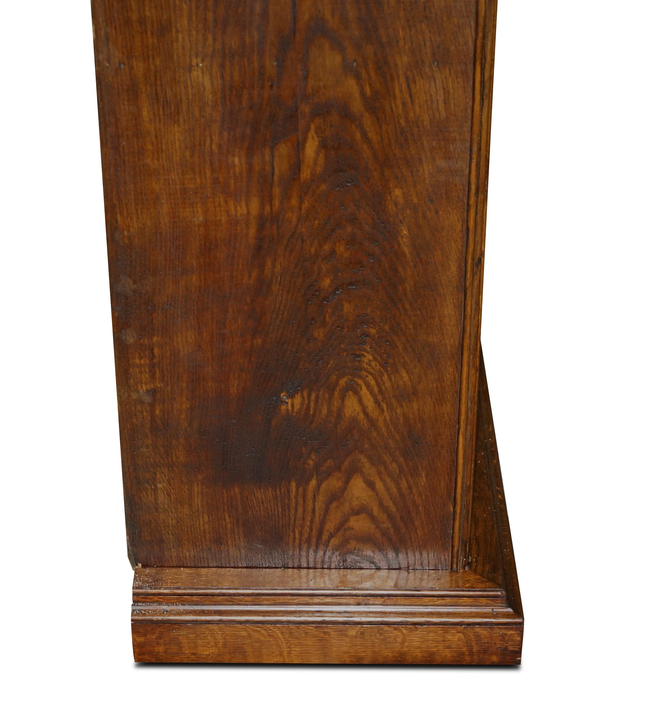 2.8 X 3.9 METER ANTIQUE SAMUEL PEPYS 1666 STYLE LIBRARY BOOKCASE PART OF SUiTE For Sale 7