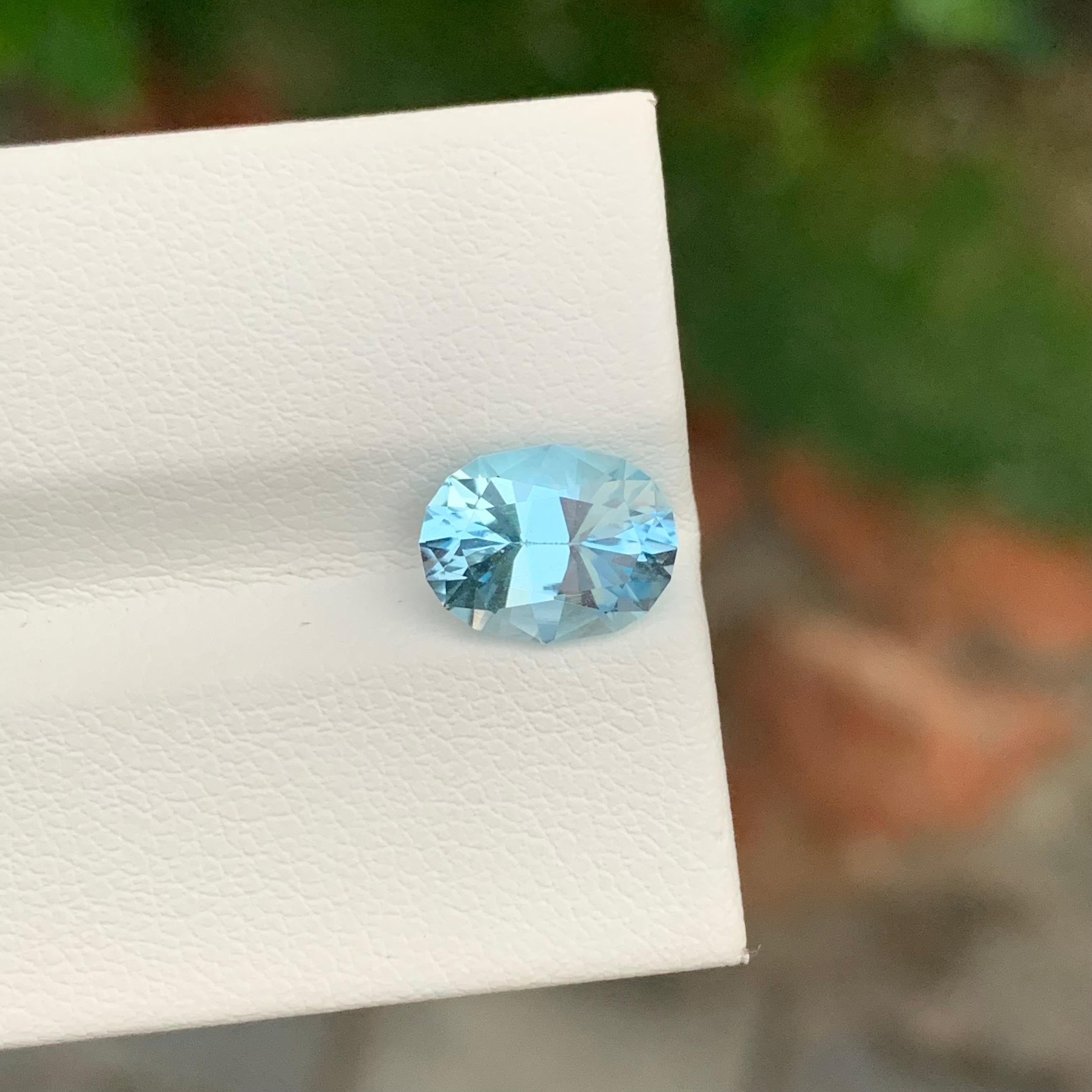 Topaze bleue en vrac

Poids : 2,80 carats
Dimensions : 9,1 x 7,7 x 5,3 mm : 9,1 x 7,7 x 5,3 Mm
Origine : Brésil
Forme : Ovale 
Couleur : Bleu
Certificat : Sur demande

Les avantages de la topaze bleue :
Il aide à améliorer la communication et