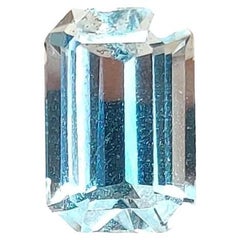 2.80 Carat Aquamarine Gemstone Emerald Cut