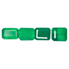 2.80 Carat Natural Loose Emerald Lot Gemstone For Jewellery Making