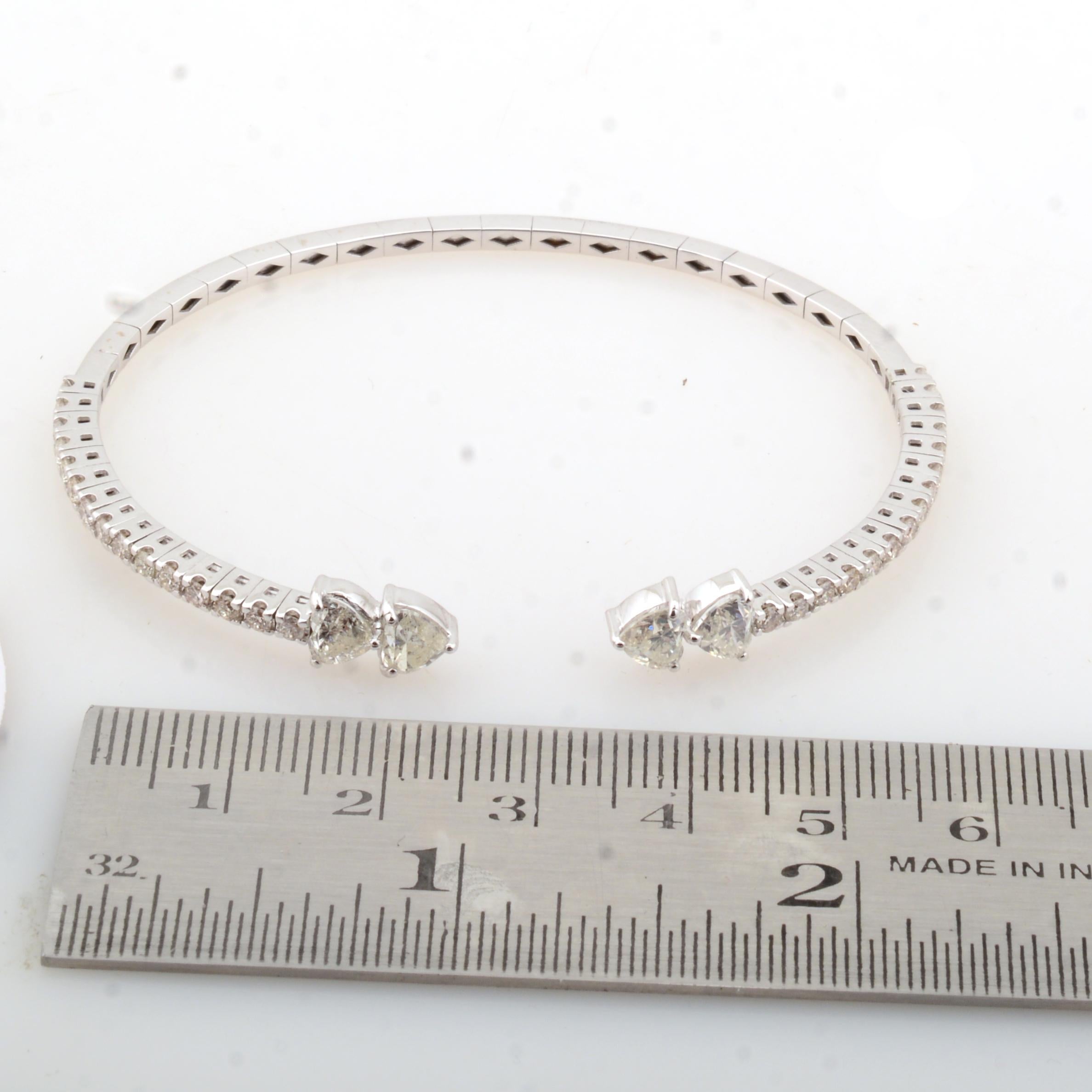 swarovski feather bracelet
