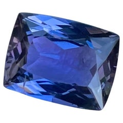 2.80 carats Blue Tanzanite Stone Mix Cushion Cut Natural Tanzanian Gemstone