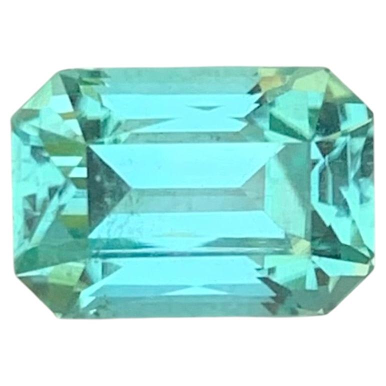 2,80 Karat, facettierter Turmalin in Seafoam-Farbe, natürlicher Edelstein im Angebot