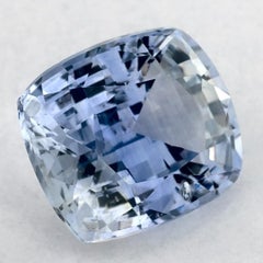 2.80 Ct Blue Sapphire Cushion Certified Loose Gemstone