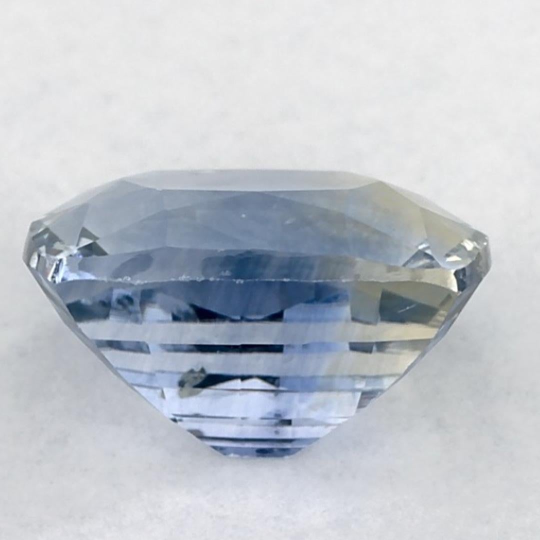 2.80 Ct Blue Sapphire Cushion Certified Loose Gemstone (pierre précieuse en vrac) Neuf - En vente à Fort Lee, NJ