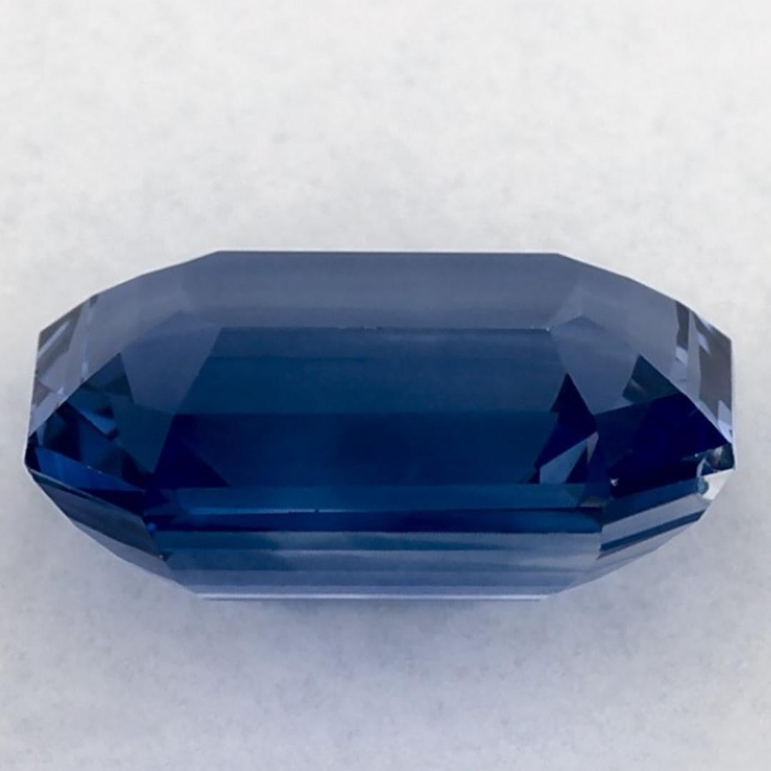 2.80 carati di zaffiro blu ottagonale sfuso In condizioni Nuovo in vendita a Fort Lee, NJ