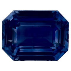 2.80 carati di zaffiro blu ottagonale sfuso