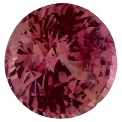Pierre précieuse ronde saphir rose 2.80 carats