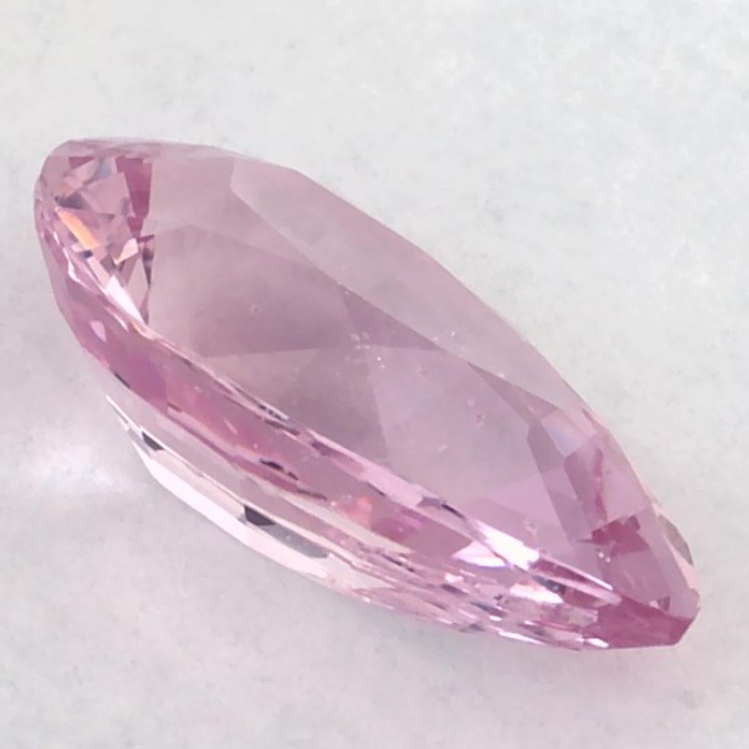 2.81 Ct Pink Sapphire Pear Loose Gemstone (pierre précieuse en vrac) en vente 1
