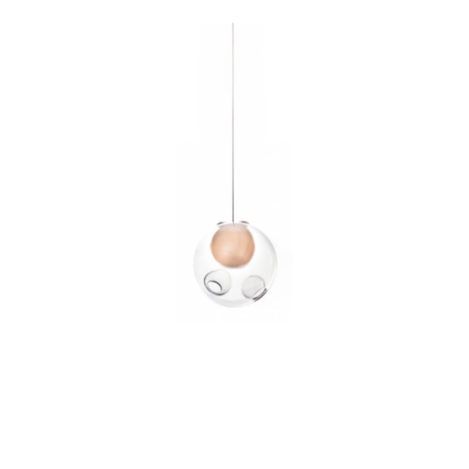 28.1 Pendant by Bocci
Dimensions: D 8.8 x H 300 cm
Materials: diameter brushed nickel canopy
Weight: 1 .1 kg
Also Available in different dimensions

All our lamps can be wired according to each country. If sold to the USA it will be wired for