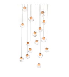 28.16 Rectangular Chandelier Lamp by Bocci