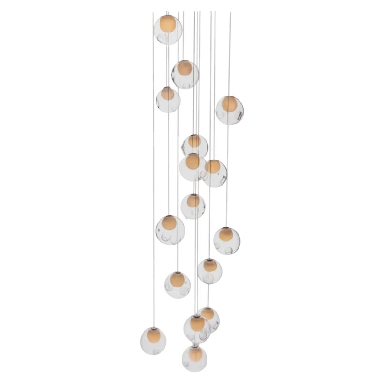 28.16 Square Chandelier Lamp by Bocci For Sale