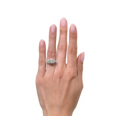 2.81ct Cushion Cut Diamond Engagement Ring