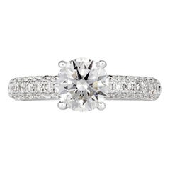 2.81ct Round Brilliant Cut Diamond Engagement Ring