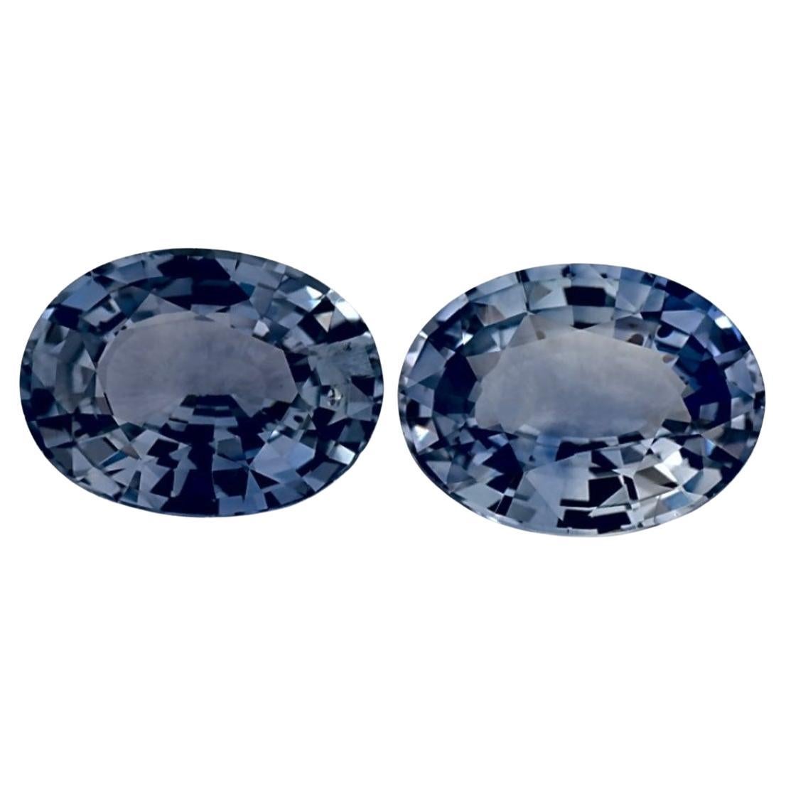 2.82 Ct Blue Sapphire Oval Loose Gemstone