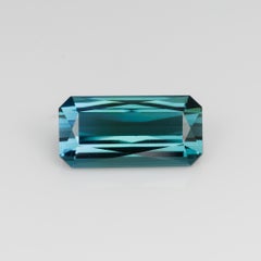 2.83 ct, Faceted bi-color tourmaline