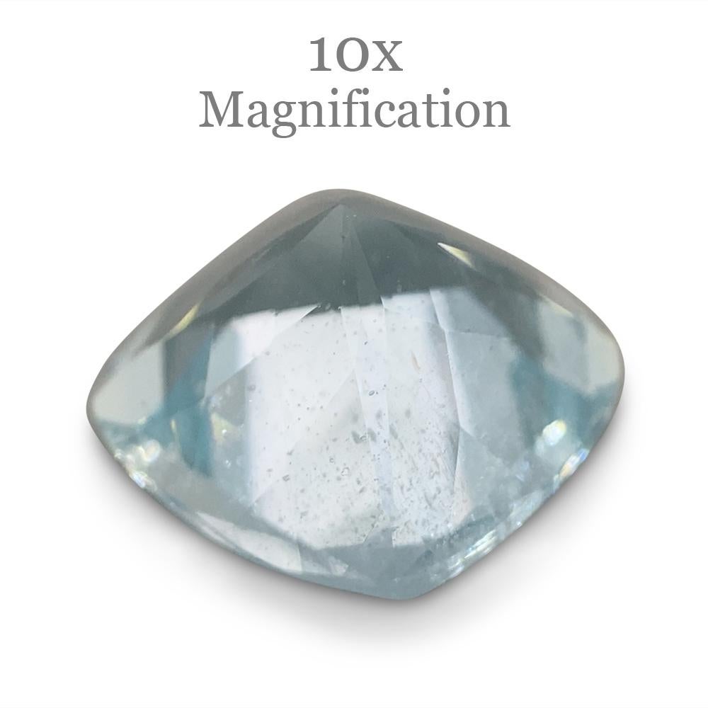 2.83ct Cushion Aquamarine In New Condition For Sale In Toronto, Ontario