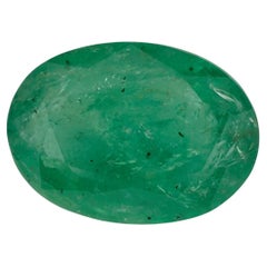2.84 Ct Emerald Oval Loose Gemstone