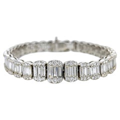 2.84 Diamond White Gold Bracelet
